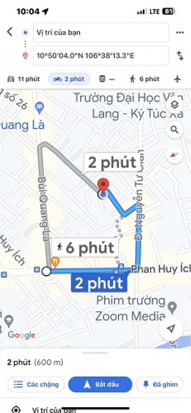 Nhà bán đường Nguyễn Tư Giản, quận Gò Vấp diện tích 7 x 16m, đúc lửng, giá 6,9 tỷ.