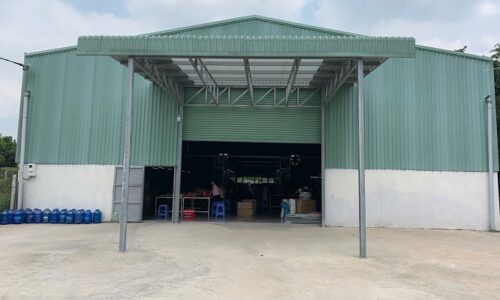 Nhà xưởng mặt tiền quận 12, đường Thạnh Lộc 56, diện tích 3.000m, giá 75 tỷ.