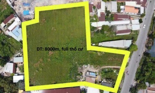 Đất bán mặt tiền, Củ Chi, đường Sông Lu, diện tích 8.000 m2, giá 88 tỷ.
