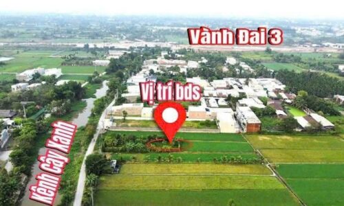 Bán đất vườn mặt tiền đường  cầu cây xanh, xã Bình Mỹ, diện tích 3.500 m2 , giá 21 tỷ.