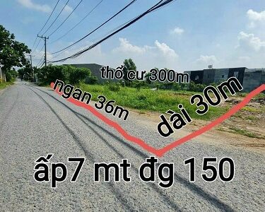 Đất bán mặt tiền Củ Chi , Đường 145, Xã Bình Mỹ, diện tích 37 x 30m, giá 12 tỷ.